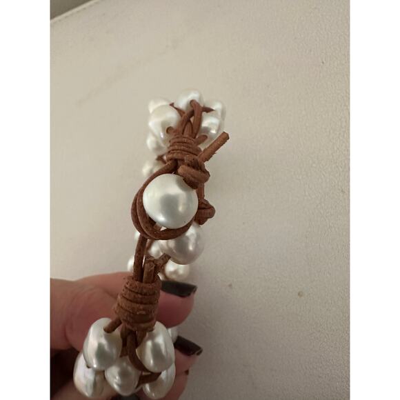 Freshwater pearl bracelet - Picture 4 of 6